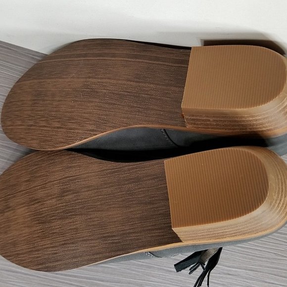 Tucker + Tate Harper Zip Bootie, Pewter, Little Kid Size 4 M - Picture 9 of 11